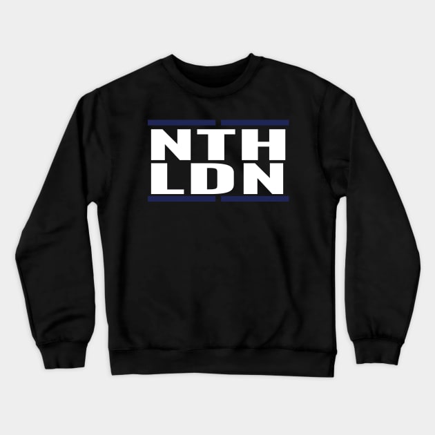 north london Crewneck Sweatshirt by ALSPREYID